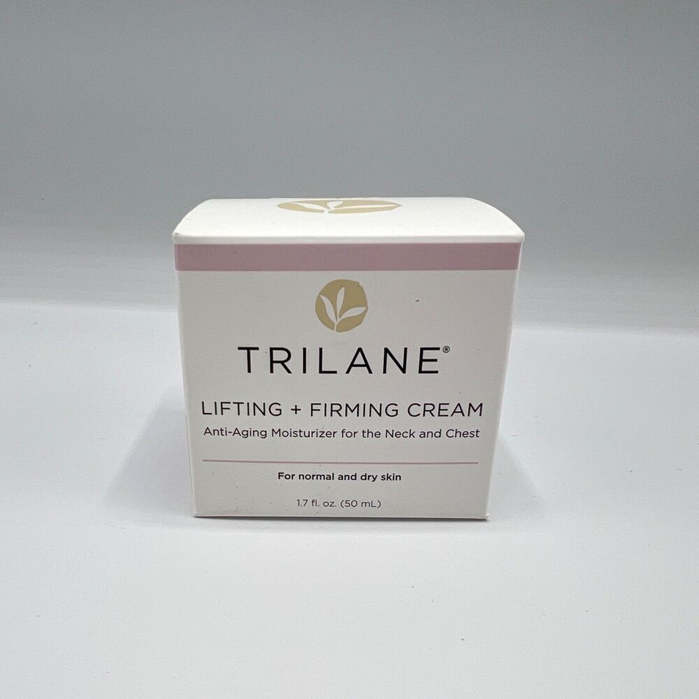 New Trilane Lifting + Firming Cream Anti-Aging Moisturizer Chest Neck 1.7 fl oz